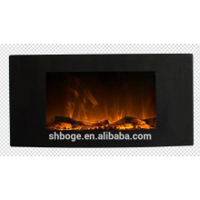 36" led wall mounted dimmer curved electric fireplace